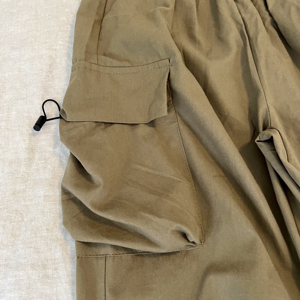 SHHB Life Companion Japanese Style Cargo Multipocket Faded Army Tactical Pants S - Picture 6 of 14